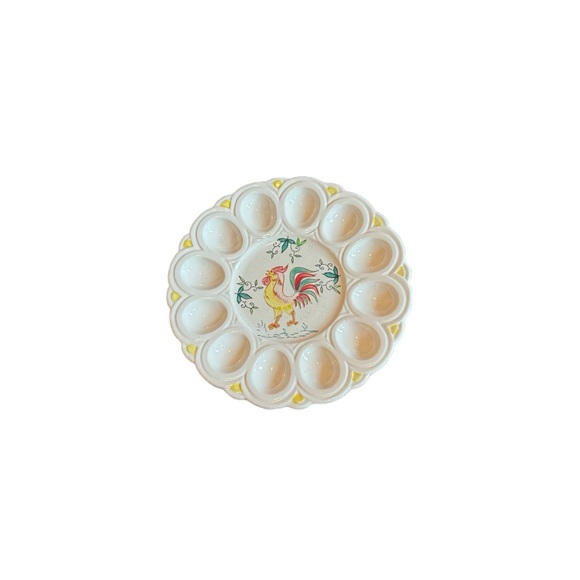 Vintage Deviled Egg Plate - Picture 6 of 6